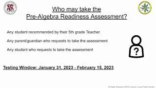 Math Course Selections for Middle School Students 2023