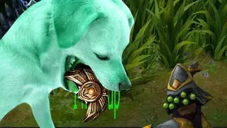 Dog Threw up on Toplane | League of Legends