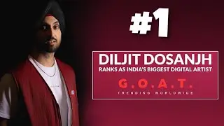 Diljit Dosanjh India's Biggest Digital Artist | GOAT Album |  Punjabi Songs 2020 | Punjabi Teshan