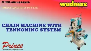 Chain Mortising Machine with Tennoning Attachment (6285899858)
