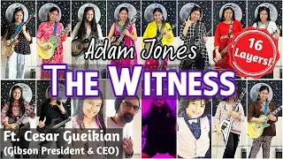 The Witness Adam Jones Cover Ft. Cesar Gueikian - EPIC 16 Layers!