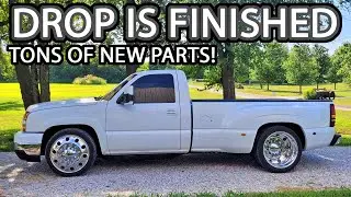 Single Cab Dually Build Part 26 (Front is Dropped with Lots of New Parts)