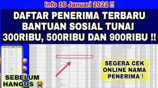 TERBARU 2022! CARA CEK ONLINE NAMA PENERIMA BLT 300RIBU, 500RIBU DAN 900RIBU
