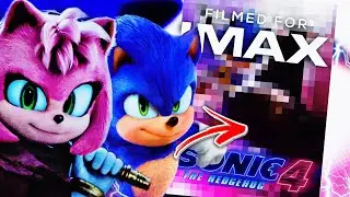 Creating a Custom SONIC THE HEDGEHOG 4 Poster for IMAX!⚡