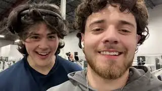 FIRST GYM VLOG TIME TO PUT ON SOME SIZE 