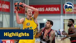 ALBA - Olympiakos Pir&auml;us 71:78 | Highlights vom Testspiel in der MBS Arena Oranienburg