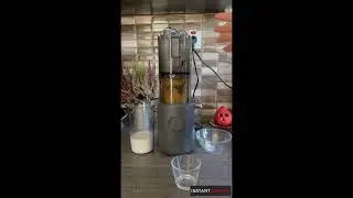 friss #hidegen #pr&eacute;selt #mandulatej #Hurom #H310A #lass&uacute; #pr&eacute;ssel #juicer #slowjuicer