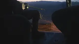 U.S. Marines conduct Close Air Support at Chocolate Mountains Range