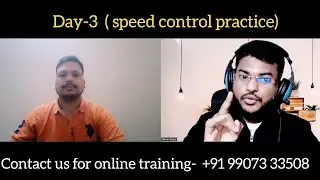 Speed Control Practice using Effective Techniques. stammering Problem Solution by Wasim Anwar