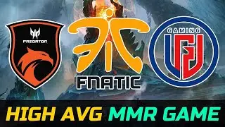 SUPER INTENSE HIGH AVERAGE MMR GAME - TNC, FNATIC, LGD