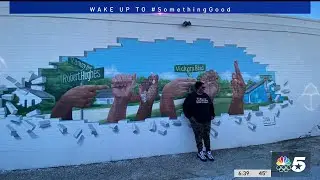 Caf&eacute; unveils mural to celebrate its inclusive mission