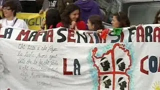 Italian students mark anniversary of anti-mafia magistrate killing