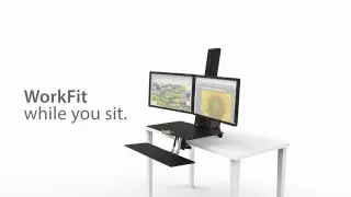 In Motion: Ergotron WorkFit-S, with Worksurface+