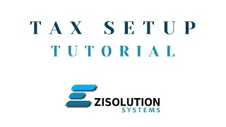 Retailman POS - Tax Setup Tutorial