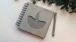 This Mandala Will Instantly Relax You 🌀 | How to Draw Mandala  ✍️ | Simple & Relaxing 🫠