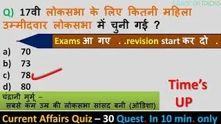 Current Affairs Questions 6 JULY 2019| RRB NTPC, SSC, RBI, SBI, IBPS, Railway,HSSC,Police next exam