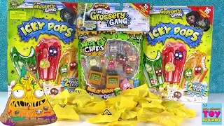Grossery Gang Palooza Icky Pops & Moldy Chips Opening | PSToyReviews
