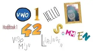 BRUGKLAS V1 H1 som 42 Vierhoek tekenen met een passer