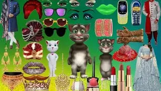 Two and three talking Tom dulhan Dulha ke marriage makeup funny video #talkingtom#cartoonvideo#mhbil