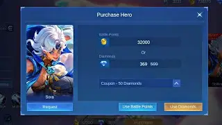 MLBB - BUYING SORA NEW HERO !! @gbgamer19