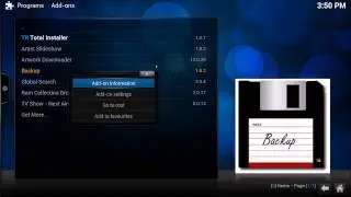 Резервное копирование Kodi и XBMC на сетевой накопитель