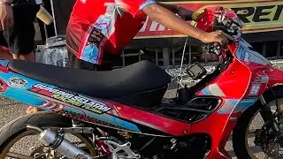 Video full WawanWelo gagal start di final bbk 2tak underbone 130cc LFN seri 2 sirkuit MIJEN.#lfn