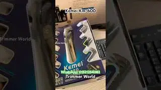 Introducing the Kemei KM-600 11 in 1 Multi Grooming Set. Now available at Trimmer World.
