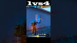 MAC 10 Challenge 🤔 1VS4 CLUTCH IN CS RANKED #freefire #shorts #short #nonstopgaming