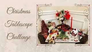Traditional Christmas Red Green and Gold Tablescape 2020 | Holiday Decor 2020 | Sun's Arts