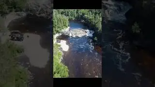 Обнаружили потрясающее, скрытое место для кемпинга у водопада! #crownland #кемпинг #водопады #пут...