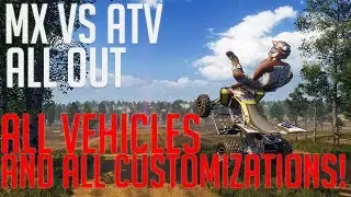 MX vs ATV All Out: All Vehicle And Gear Customization