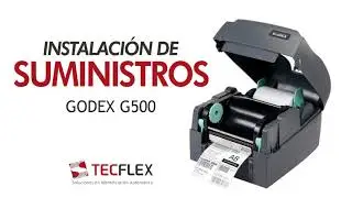 TUTORIAL DE INSTALACIÓN DE ETIQUETAS Y RIBBON EN IMPRESORA | G500 GODEX