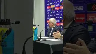 Жељко Обрадовић - Конференција после Барселоне 31.10.2025.