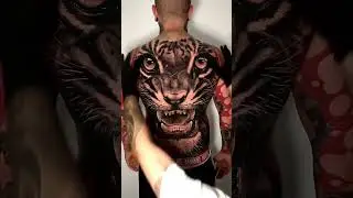 Realist Tiger Tattoo #tattoo #tigertattoo #tatuagem