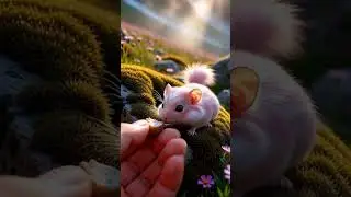 Tiny Magical Creature in Himalayan Meadow
