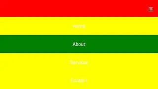 Responsive Menu | HTML | CSS