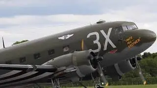The historic Douglas C-47A 