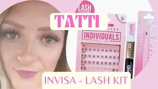 Новый набор для наращивания ресниц Tatti lashes invisa-lash, обзор и руководство / Diy lash GameChanger