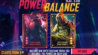 SUPER POWER BALANCE.  Free Fire event,  OP video watch and like friends.