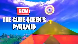 Fortnite The Pyramid Gameplay - New Location (Cube Queen Chapter 3 Event)