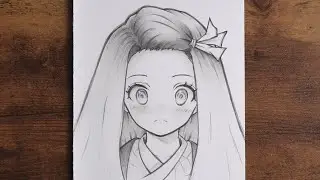 How to Draw Nezuko | Anime Drawing Tutorial step by step