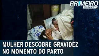Sem saber que estava grávida, mulher dá à luz em restaurante | Primeiro Impacto (17/12/20)