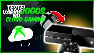 Testei VÁRIOS JOGOS pela NUVEM no XBOX ONE FAT com XBOX Cloud Gaming