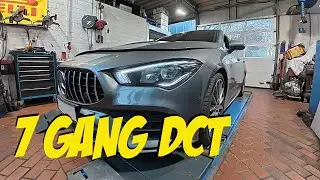 Mercedes X117 CLA 200 DCT7 Getriebe&ouml;lwechsel
