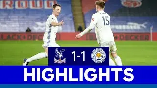 Barnes Stunner Rescues Point | Crystal Palace 1 Leicester City 1 | 2020/21