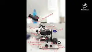 Microscope study 🔬🔬 Know about Binocular microscope 🧬🔭