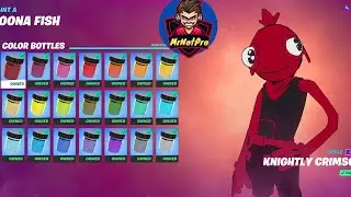 How to Unlock All Toona Fish Color Styles - Fortnite All Toona Fish Bottle Locations