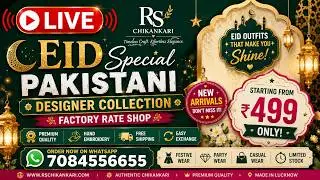 EID SPECIAL: Embrace Tradition with Exquisite Pakistani Designer Kurtis by RS Textile