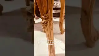 Solid wooden consol lite carving table #console #carving #luxury #luxurylifestyle #furnituredesign