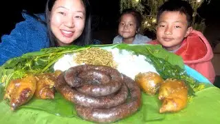 Christmas Special Mukbang With Nephew And Grandaughter 🥰